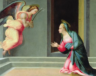 The Annunciation by Francesco Granacci